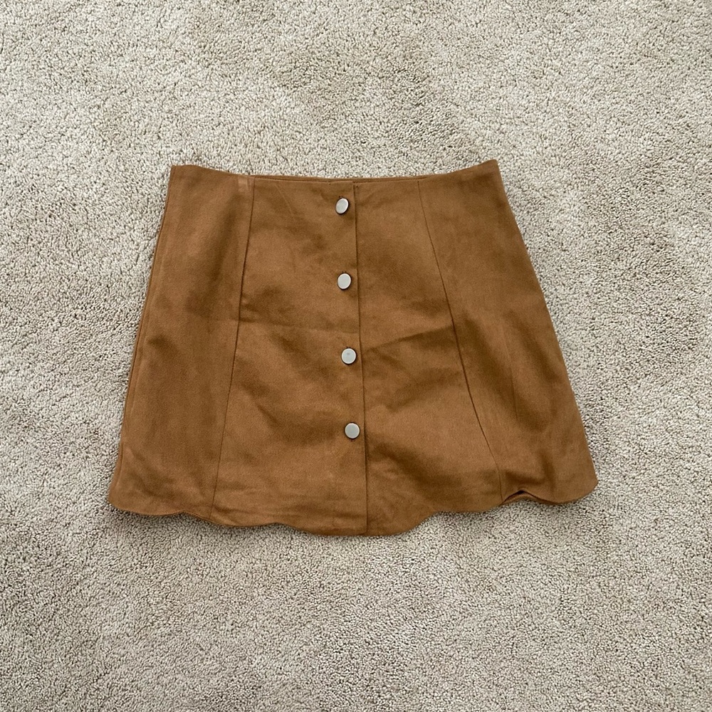 Brown skirt